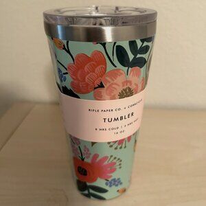 Rifle Paper Company  X Corkcicle Travel Hot Cold Tumbler Cup